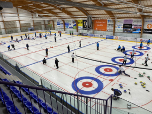 Curlingin Alavus-turnaus 2022 Alavus Areenalla 19.-21.8.2022. Mukaan mahtuu 20 joukkuetta!